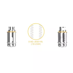 Coil. POCKE X / SS316L - ASPIRE (pack de 5) Vaprotex SARL Maroc