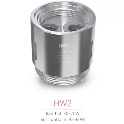 Coil - HW2 Dual Cylinder 0.3 Ohm (Ello) - Eleaf (pack de 5) Vaprotex SARL Maroc