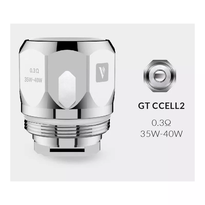 Coil GT CCell2 0,3 Ohm (35W - 40W) - vaporesso (pack de 3) Vaprotex SARL Maroc