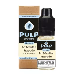 Pulp Nic Salt La Menthe Frappée 10ML - BE Vaprotex SARL Maroc