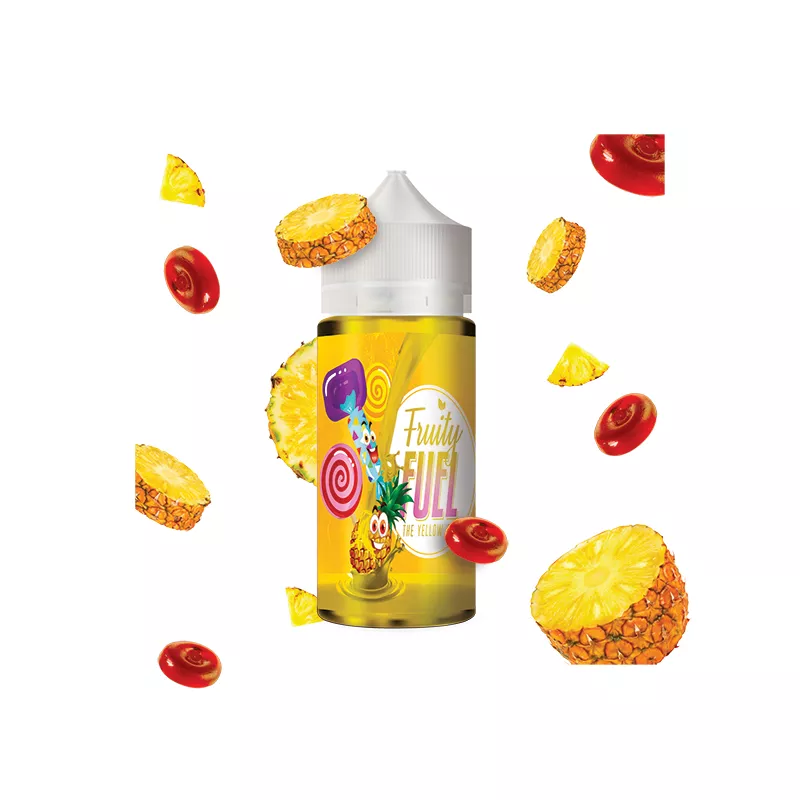 Fruity Fuel - The Yellow Oil 100ML/00MG - ZHC Vaprotex SARL Maroc Fruity Fuel - The Yellow Oil 100ML/00MG - ZHC Vaprotex SARL Maroc