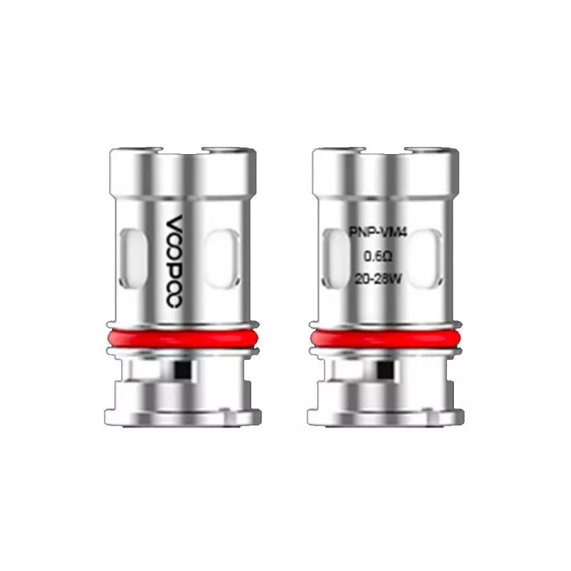 Coil - PnP VM4 (0.6ohm) - Voopoo (pack de 5) Vapitex Maroc