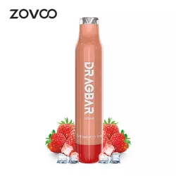 Puff -  Strawberry Ice 2ml (600 Puffs) - ZoVoo Vapitex Maroc
