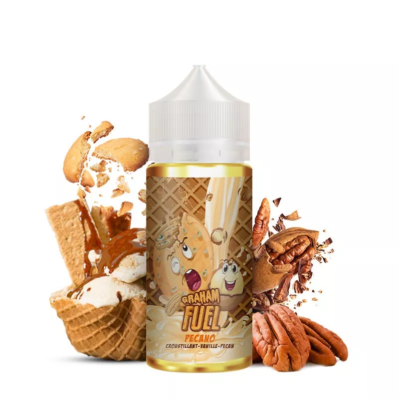 Graham Fuel - Pecano 100ML/00MG - ZHC Vapitex Maroc