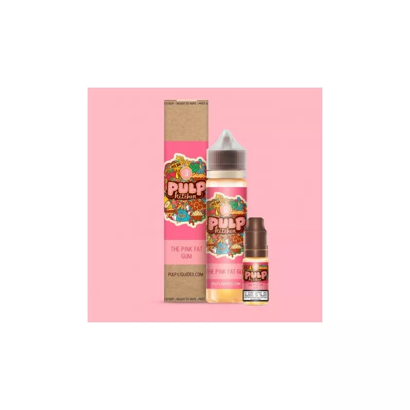 Pulp Kitchen - The Pink Fat Gum 60ML - Pack Vapitex Maroc