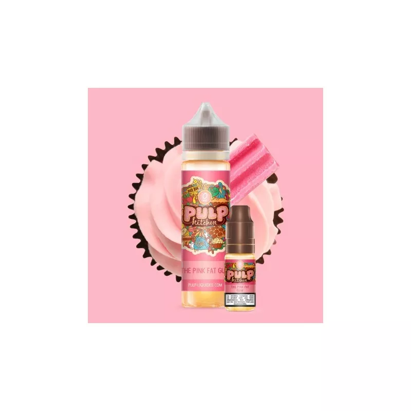 Pulp Kitchen - The Pink Fat Gum 60ML - Pack Vapitex Maroc