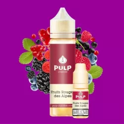 Pulp - Fruits Rouges des Alpes 60ML - Pack Vapitex Maroc