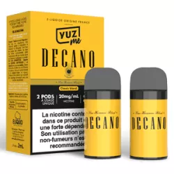 Pod/Puff - YuzMe Decano 2 recharges 2ML (600 puffs) Vapitex Maroc