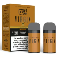 Pod/Puff - YuzMe Virgin 2 recharges 2ML (600 puffs) Vapitex Maroc