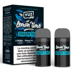 Pod/Puff - YuzMe Dragon Fruit 2 recharges 2ML (600 puffs) Vapitex Maroc