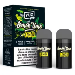 Pod/Puff - YuzMe Lemon 2 recharges 2ML (600 puffs) Vapitex Maroc