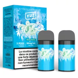 Pod/Puff - YuzMe Icee Mint 2 recharges 2ML (600 puffs) Vapitex Maroc