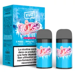 Pod/Puff - YuzMe Bloody Summer 2 recharges 2ML (600 puffs) Vapitex Maroc