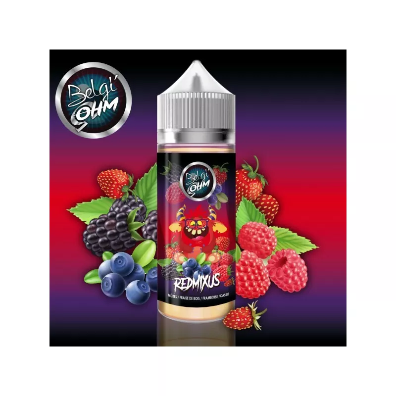 Belgi'Ohm - Redmixus 00MG/50ML - ZHC Vapitex Maroc