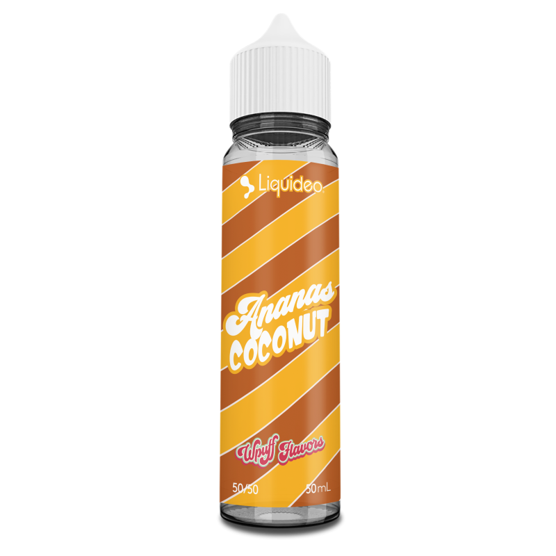 Wpuff Flavors - Ananas Coconut 00MG/50ML - Liquideo Vapitex Maroc