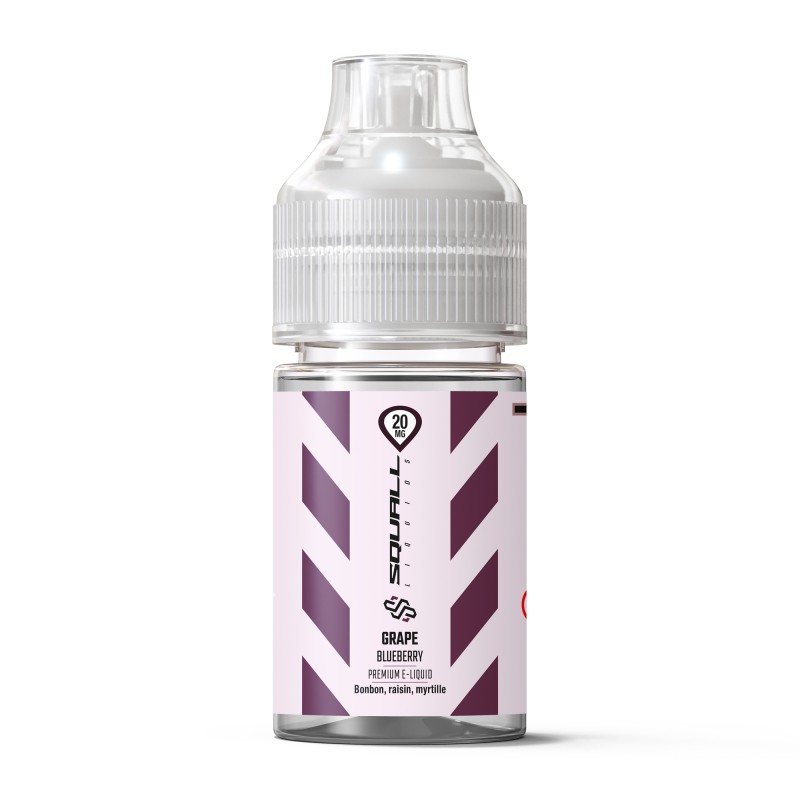 Squall - Grappe Bleuberry 30ml - Salt Nicotine Vapitex Maroc