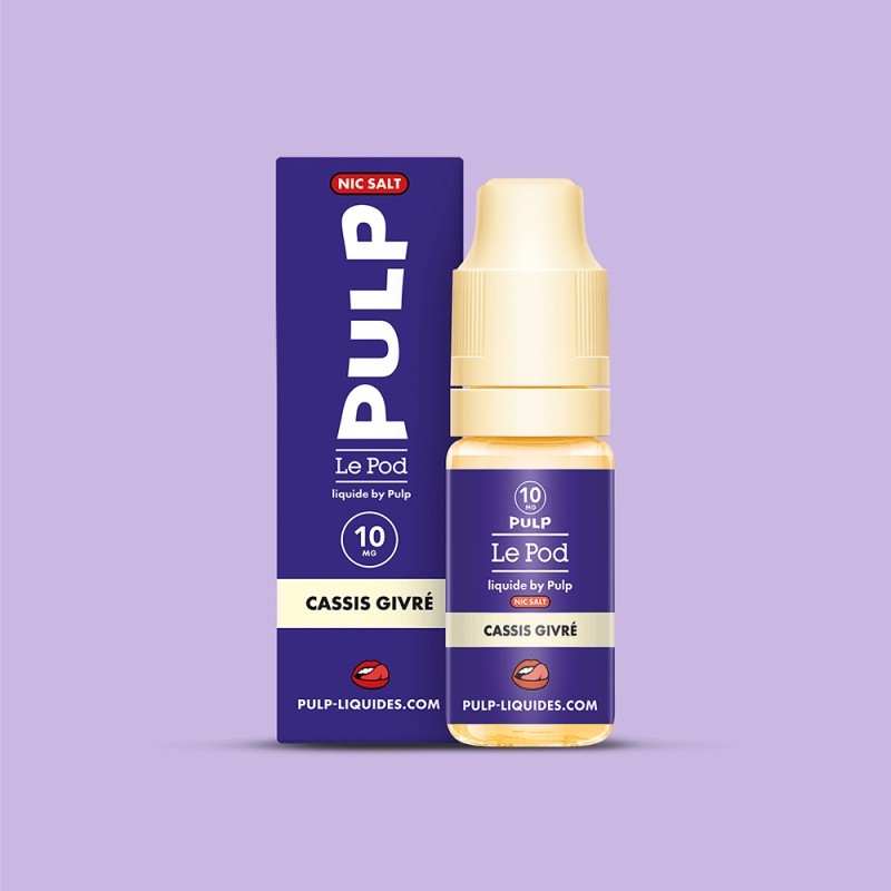 Le Pod Liquide Cassis Givré - 10ml Vapitex Maroc