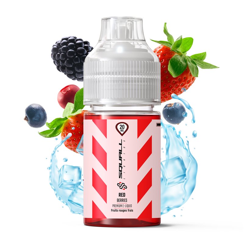 Squall - Red Berries 30ML - Salt Nicotine Vapitex Maroc