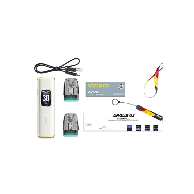 Pack - Pod Argus G3 1500mAh - Voopoo livraison gratuite | Vapitex Maroc